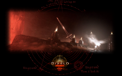 Diablo III - Фан-арт: обои для рабочего стола 
