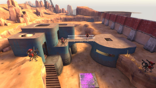 Team Fortress 2 - Скриншоты ранних версий Goldrash и Badwater
