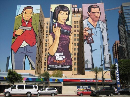 Grand Theft Auto IV - GTA Chinatown Wars на улицах Лос Анджелеса