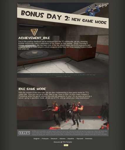 Team Fortress 2 - Bonus Day 2: New Game Mode