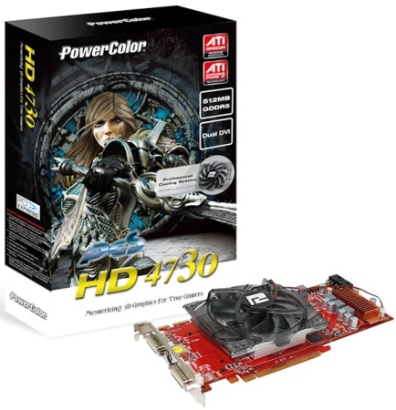 PowerColor PCS HD4730 — первый видеоадаптер на основе Radeon HD 4730