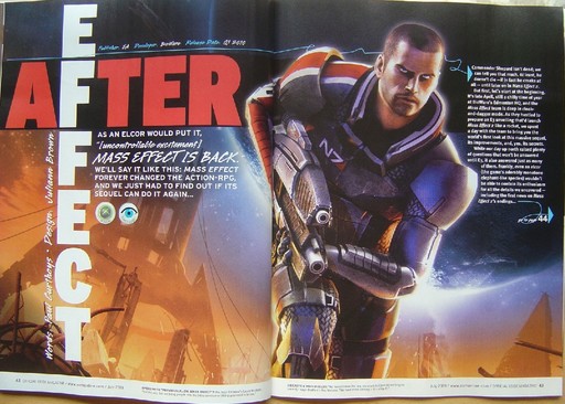 Mass Effect 2 - Сканы из журнала OXM.