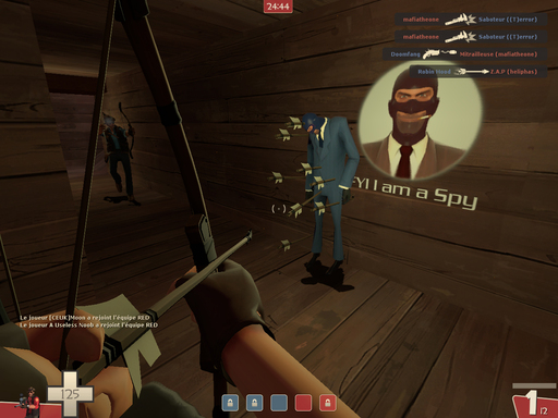Team Fortress 2 - Скриншоты: Охотник в действии
