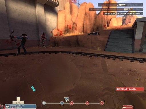 Team Fortress 2 - Скриншоты: Охотник в действии