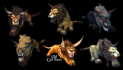 World of Warcraft - Новая модель и текстуры облика кошки