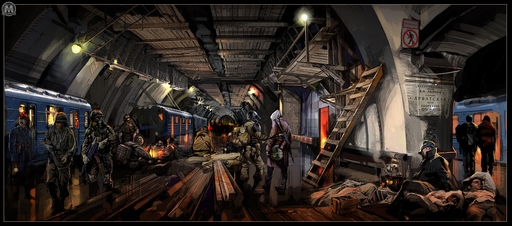 Метро 2033: Последнее убежище - Арты станций метро 2033