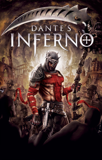 Dante's Inferno - Официальная обложка диска.