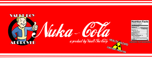 Fallout 3 - Nuka-Cola Label Вариант 2