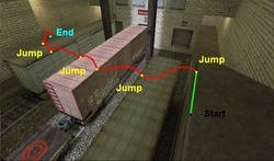 Half-Life: Counter-Strike - Обучение: Bunny Hop