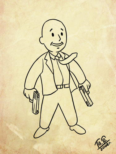 Fallout 3 - Немножко фан-арта