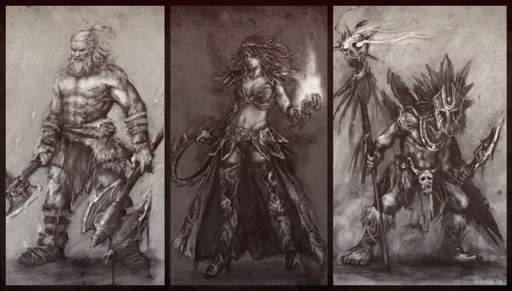 Diablo III - Фан-арт по мотивам одной малоизвестной игры