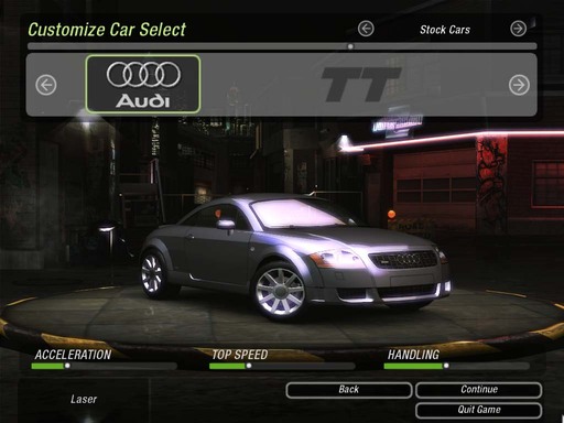 Need for Speed: Underground 2 - Cars