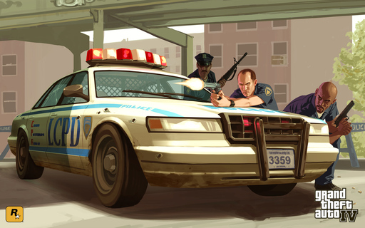 Grand Theft Auto IV - Подборка качественного фанарта по играм серии GTA