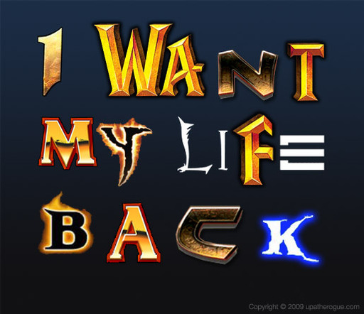 Обо всем - I want my life back