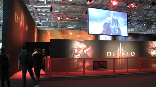 Diablo III -  Первые фото и видео с GamesCom. 