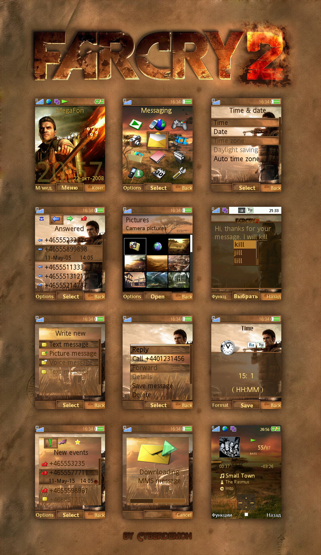 Тема По Игре Для Sony Ericsson — Far Cry 2 — Игры — Gamer.Ru.
