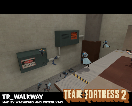 Team Fortress 2 - Тренировкам нет счета, или tr_walkway.