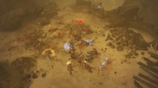 Diablo III - Геймплей non-stop... 12 минут геймплея, в ролях: монах и все-все