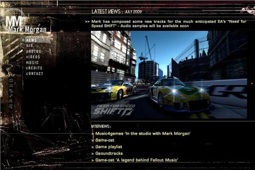 Need for Speed: Shift - NFS Shift: Подробности о саундтреке