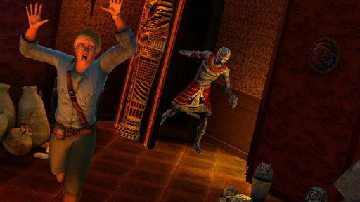 Sims 3, The - «The Sims 3 Мир Приключений»: убежать от мумии или стать ею?