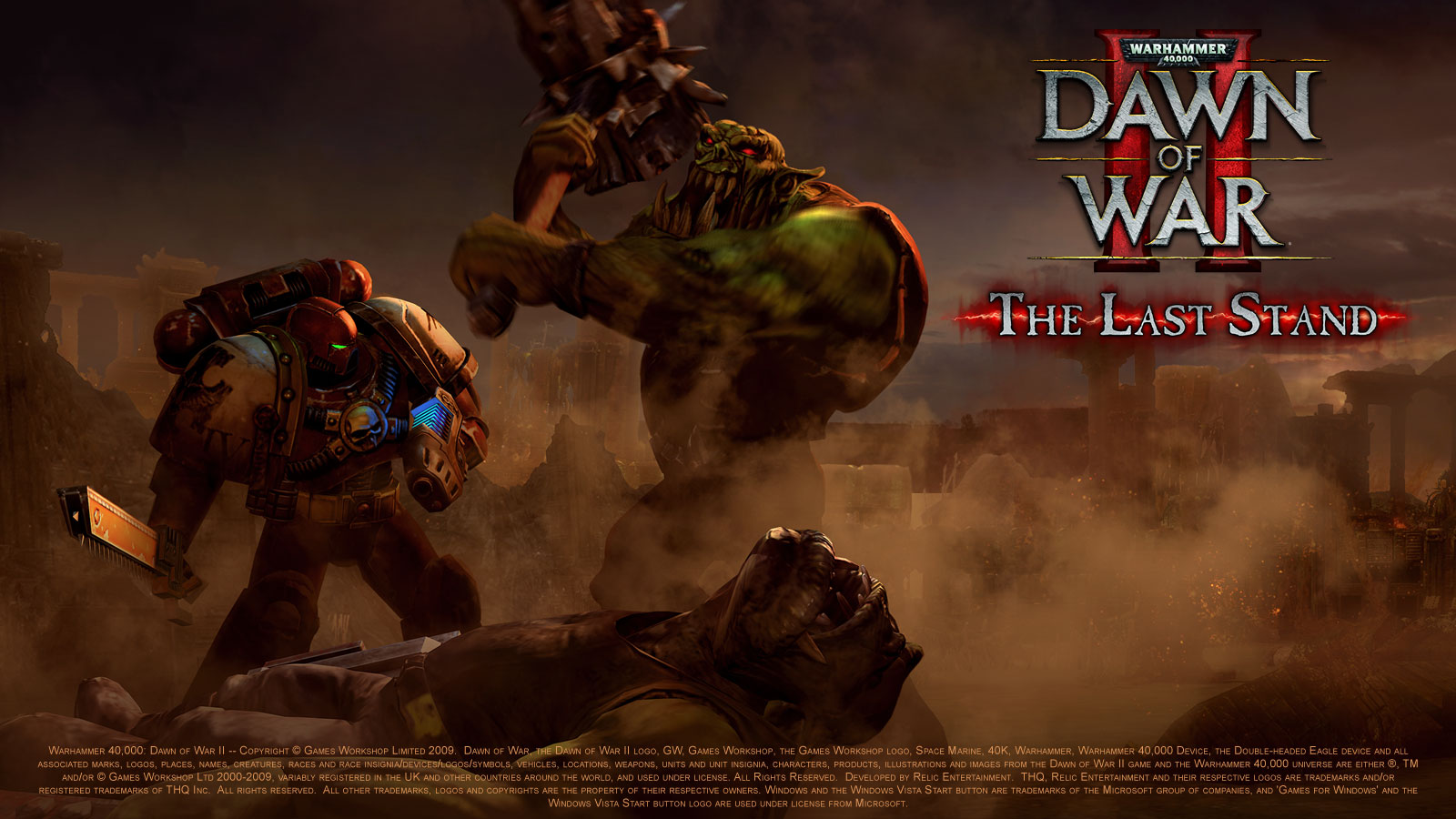 Обои The Last Stand - 1600x900 — Warhammer 40,000: Dawn of War II — Игры —  Gamer.ru: социальная сеть для геймеров