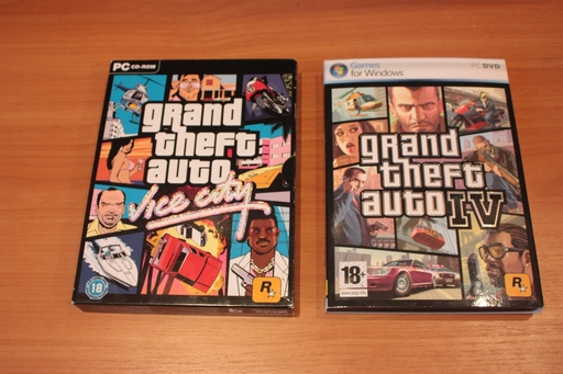 Grand Theft Auto IV - GTA IV (1C) vs GTA Vice City (Софтклаб).  Российские издания через призму времени.
