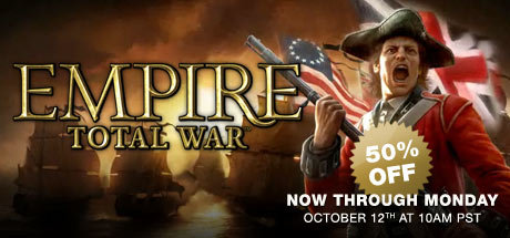 Empire: Total War - Скидка 50% на Steam-е
