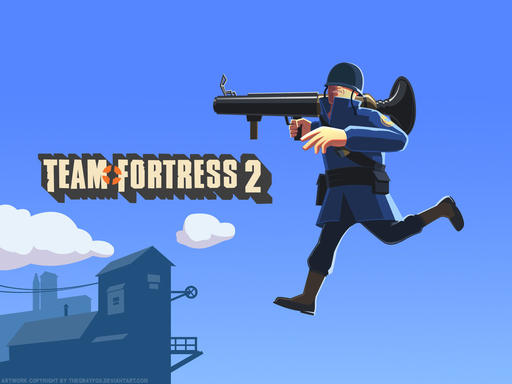 Team Fortress 2 - Fan ART by ~TheGr4yFox