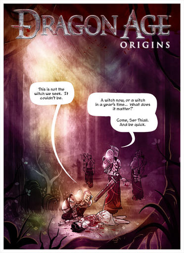 Dragon Age: Начало - Комикс от Penny Arcade "Охота на ведьм" (завершен)