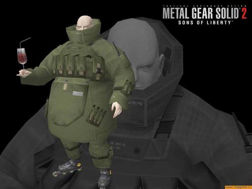 Обои для рабочего стола по игре Metal Gear Solid 2