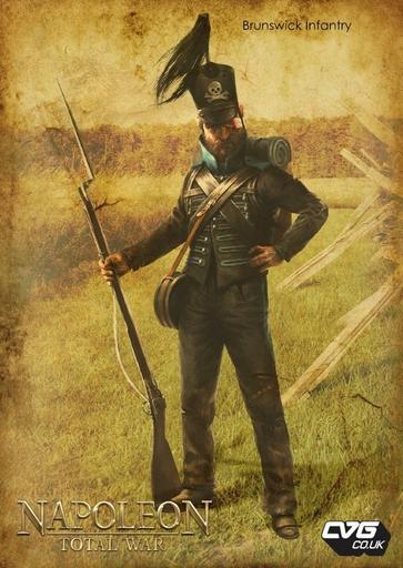 Napoleon: Total War - Немного истории - униформа Брауншвейгской пехоты