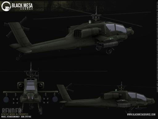 Half-Life 2 - Скрины, модели и концепт арты из Black Mesa Source