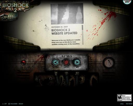 BioShock 2 - Официальный сайт.
