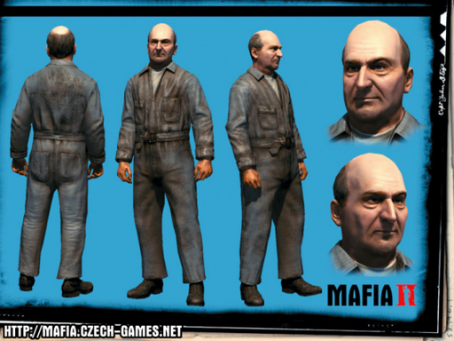 Mafia II - Персонажи Mafia II в 3D