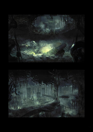 Aliens vs. Predator (2010) - Концепт-арты
