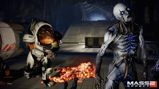 Mass Effect 2 - начало Mass Effect 2