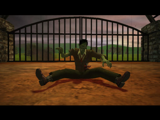 Stubbs the Zombie in Rebel without a Pulse - Stubbs the Zombie: поедание мозгов - это весело!