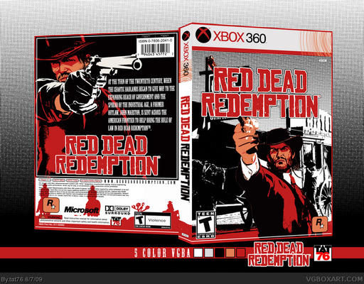 Неофицальнные обложки Red Dead Redemption 