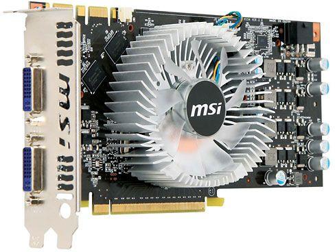  MSI предлагает экономичные версии GeForce GTS 250 
