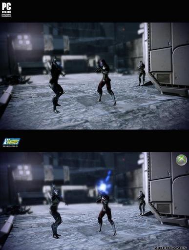 Mass Effect 2 - Mass Effect 2: Еще одно сравнение графики и интерфейса PC и Xbox 360     