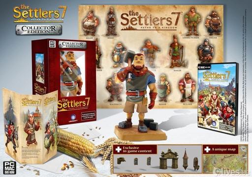 Содержание коллекционки The Settlers 7: Paths to a Kingdom.