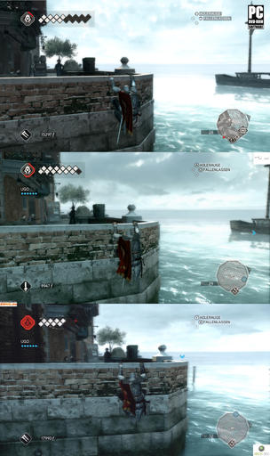 Assassin's Creed II - Сравнение графики PC vs PS3 vs XBOX 360