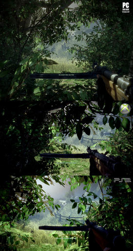 Battlefield: Bad Company 2 - Сравнение графики PC vs XBOX 360 vs PS3