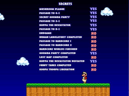 Mario Forever - Mario Forever - world 1