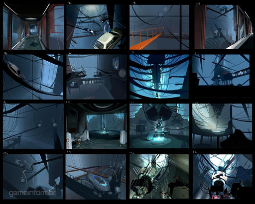Portal 2 - Концепт-арты Portal 2