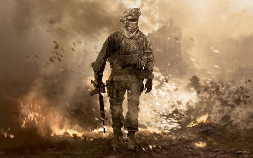 Modern Warfare 2 -  Кто круче: Реальный морпех, или Геймер?