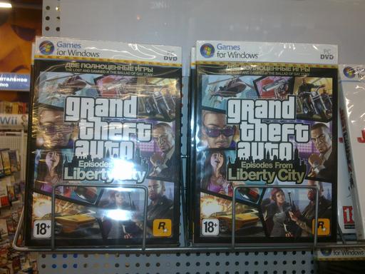 Grand Theft Auto IV - GTA: Episodes from Liberty City от 1С-Софтклаб уже в продаже!