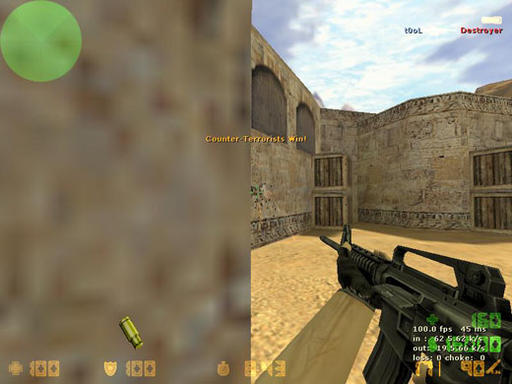 Half-Life: Counter-Strike - Прострелы на карте de_dust 2