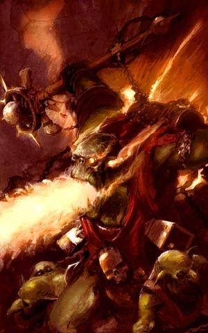 Warhammer 40,000: Dawn of War - Расы и фракции Warhammer 40,000: Зеленокожие (чем заняться орку в космосе)