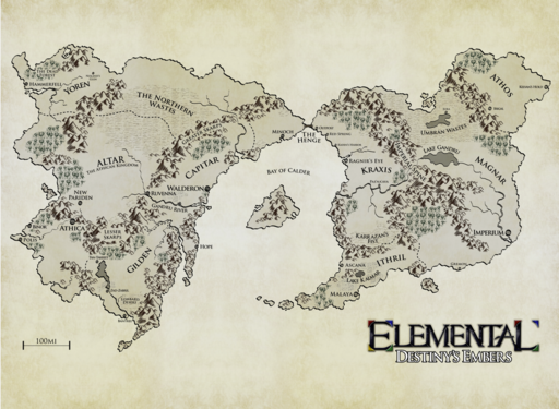 Elemental: War of Magic - Теперь у нас есть карта!
